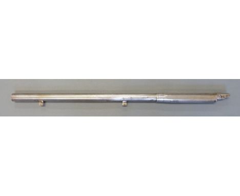 Modern .740 muzzle loading black powder barrel proofed 25 inch part octagonal smooth bored gun barrel, marked K B 3.  PLEASE 