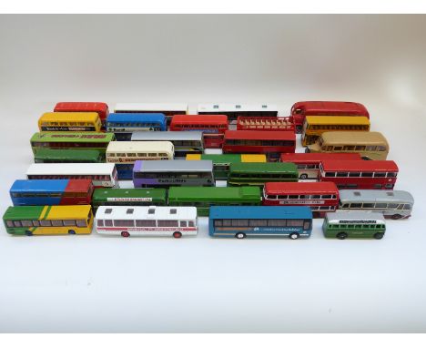 Thirty mainly Corgi Original Omnibus Company (OOC) and Exclusive First Editions (EFE) diecast model buses and coaches 