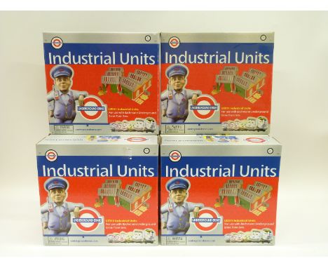 Six Bachmann Underground Ernie Industrial Units, all in original boxes. 