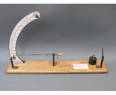 Acuflex III spine tester archery arrow tester by Roy Day of Maple Ridge Canada. 