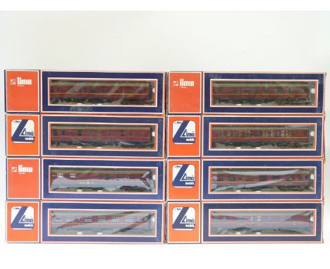Eight Lima 00 gauge GWR coaches, all in original boxes