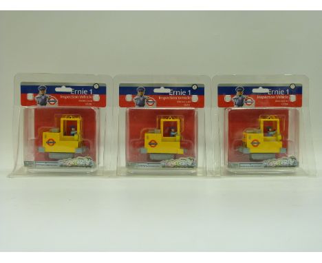 Three Bachmann Underground Ernie Inspection Vehicles UE206
