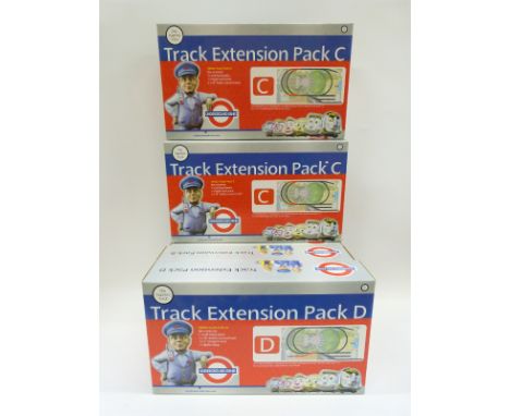 Five Bachmann Underground Ernie Track Extension Packs two B, two C and one D, all in original boxes. 