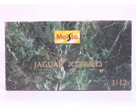 Maisto 1:12 scale diecast model Jaguar XJ220 1992, in original box 