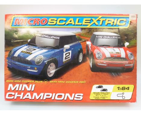 Micro scalextric best sale mini champions