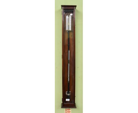 Cased laboratory stick barometer