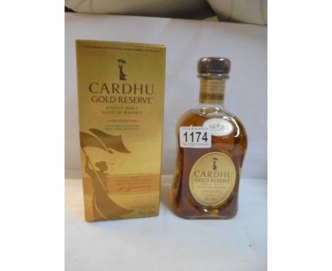 A boxed Cardhu Gold Reserve single malt Scotch whisky. 