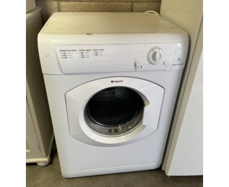 A Hotpoint tumble dryer (Model FETV60)