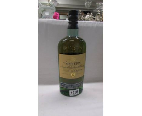 A 'The Singleton' 12 year single malt scotch whisky of Dufftown. 