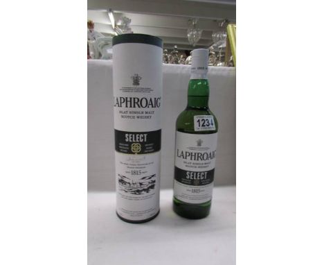 A boxed Laphroaig Select Islay single malt scotch whisky. 