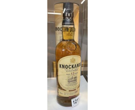 A boxed Knockando 12 year old single malt scotch whisky. 