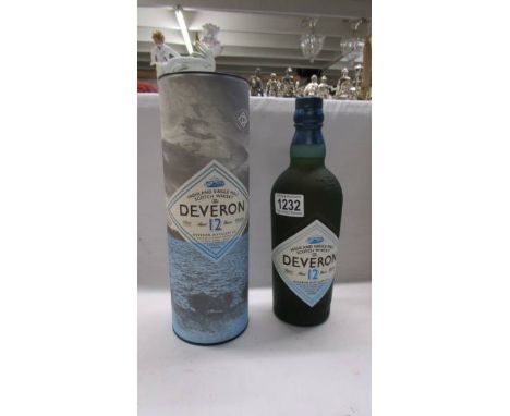 A boxed Deveron 12 year Highland single malt scotch whisky. 