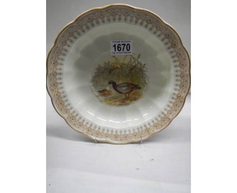 A Royal Worcester plate for T. Goode &amp; Co., London 