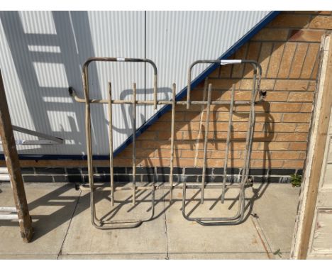 A vintage roof rack