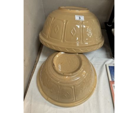 2 Vintage Mason &amp; Cash mixing bowls