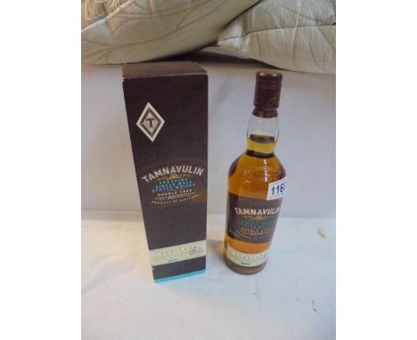 A boxed Tamnavulin Speyside single malt Scotch whisky. 
