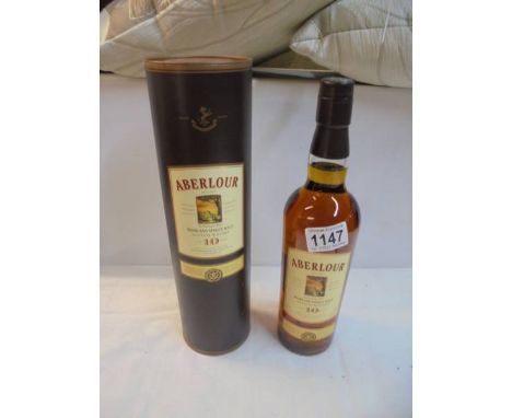 A boxed Aberlour 10yr old single malt Scotch whisky. 