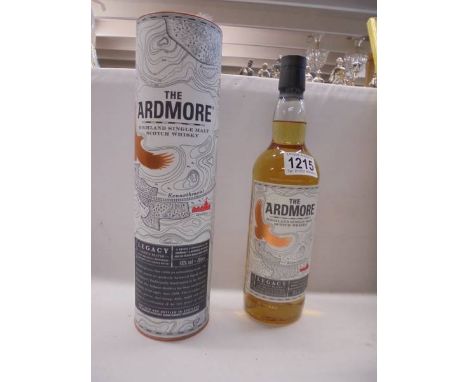 A boxed The Ardmore Highland single malt scotch whisky. 