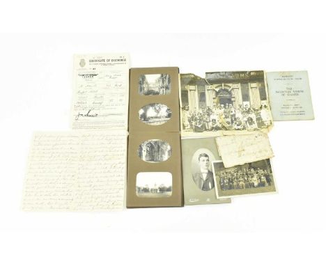 Bristol local interest. A collection of 19th and 20th century postcards, photographs, letters and ephemera. The lot to includ