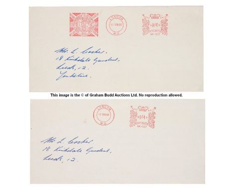 Pair of signed manuscript letters from Alf Ramsey to Les Cocker, 8th and 11th August 1966, the first on Ramsey’s personal let