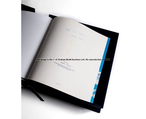 Official Tottenham Hotspur FC Opus signed publisher’s proof, presented to Hunter Davies author & collector, limited edition 8