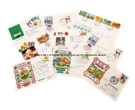 First Day Covers of FIFA World Cups and Football teams, comprising England 1966, Mexico 1986, F.A. Cup Finals 1961, 1972, 197