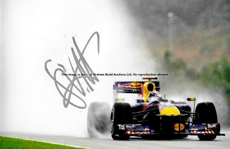 Six signed photographs of international Formula 1 Legends and World Champions in action, comprising Sir Jackie Stewart (Elf T