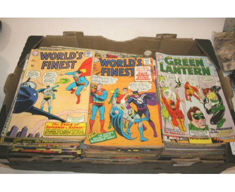 DC NATIONAL COMICS & OTHER COMICS a collection of comics including Superman, Batman, Flash, Green Lantern, Superboy etc. Also
