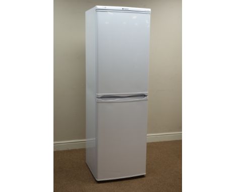 Hotpoint RFA52 fridge freezer, W55cm - 3 months old (This item is PAT tested - 5 day warranty from date of sale)   Condition 