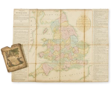 England.- Board Game.- Wallis (J. & E.) Wallis's Tour Through England and Wales, A New Geographical Pastime, engraved map of 