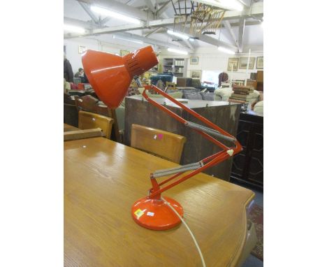 A vintage Herbert Terry anglepoise lamp 
