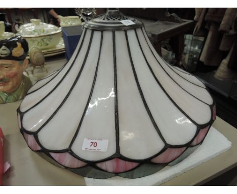 A Tiffany style lamp shade