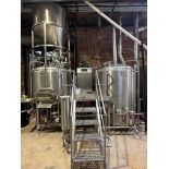2019 ABS 10 BBL 2-Vessel Brewhouse with Grist Case - Mash/Lauter Tun (Approx. 5' Di | Rig Fee $4500