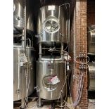 2019 ABS Stacked (2) 10 BBL Brite/Serving Tanks - Dish Bottom, Glycol Jacketed, Man | Rig Fee $650