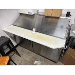 Avantco Bain Marie Cooler - Model 178SSPT60M (Approx. 40" with Cutting Board x 5' W | Rig Fee $95