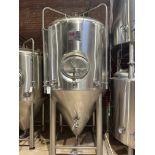 2019 ABS 20 BBL Unitank Fermenter - Cone Bottom, Glycol Jacketed, Mandoor, Zwickle | Rig Fee $750