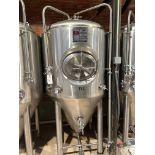 2019 ABS 10 BBL Unitank Fermenter - Cone Bottom, Glycol Jacketed, Mandoor, Zwickle | Rig Fee $650