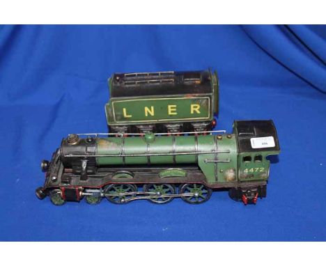 THE FLYING SCOTSMAN TIN MODEL TRAIN 