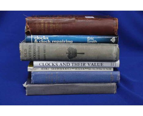 LOT OF BOOKS
relating to clocks and clock makers (7)