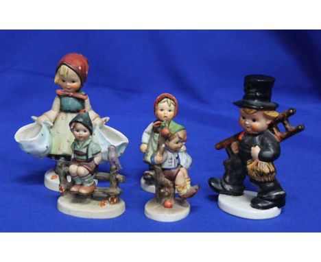 SMALL LOT OF GOEBEL FIGURES (5)