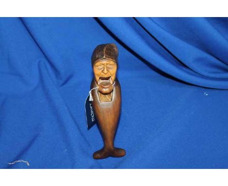 AHAB WOOD NUTCRACKER 
in the form of a man in a nightcap 
