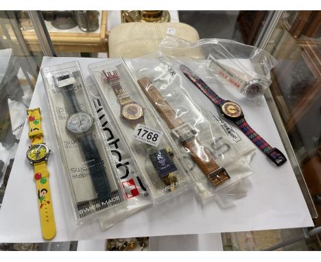 5 watches including Swatch watches &amp; Terner watch