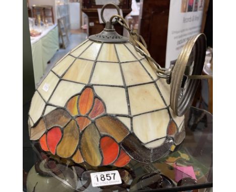 A Tiffany style lamp shade