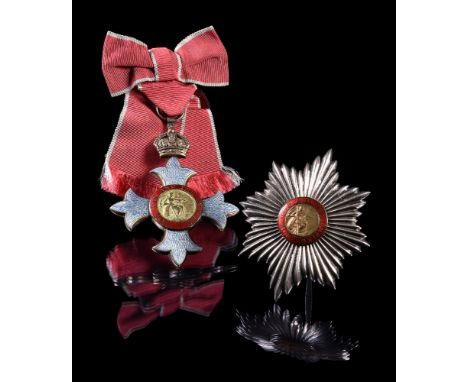 The Most Excellent Order of the British Empire, G.B.E. (Civil), Dame Grand Cross, 1st type neck badge, silver gilt and enamel