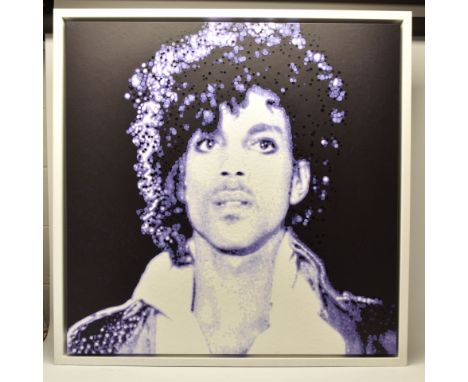 GAIL TROTH (BRITISH CONTEMPORARY) 'MATTIE'S SON', a contemporary portrait of pop star Prince (Mattie was his mother's name), 