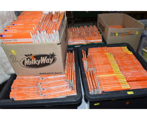 FIVE BOXES OF ORDNANCE SURVEY 'EXPLORER' MAPS, local leisure maps with public rights of way and tourist information, approxim