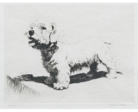 Cecil Charles Windsor Aldin RBA (British, 1870-1935)A Sealyham Terrier signed in pencil 'Cecil Aldin' (lower right), editione