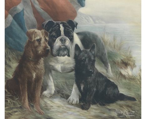 Lilian Cheviot (British, 1876-1936)The dogs of Great Britain signed in pencil 'Lilian Cheviot' (lower left)lithoraphimage 38 