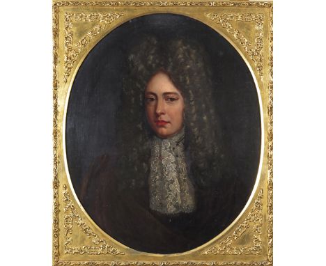 English School late 17th Century  Portrait of Sir Thomas Powell, 1st Bt. of Broadway, Laugharne, Carmarthenshire and Coldbroo