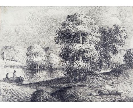 David Charles Read (1790-1851)  A collection of drawings of mainly romantic landscapes and etchings, including views of Salis